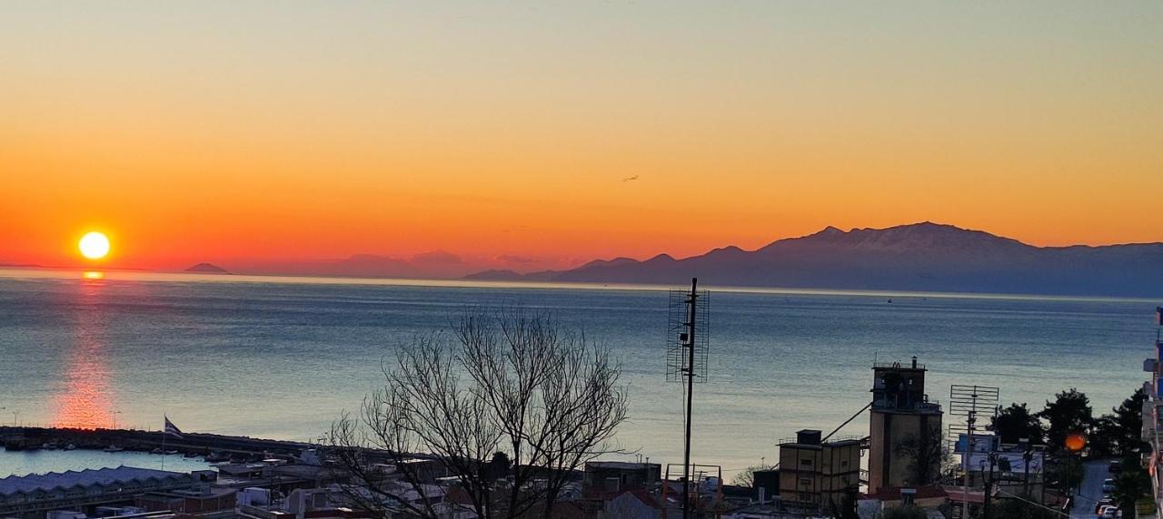 Apartament Evris House Panoramic Sea View Kawala Zewnętrze zdjęcie
